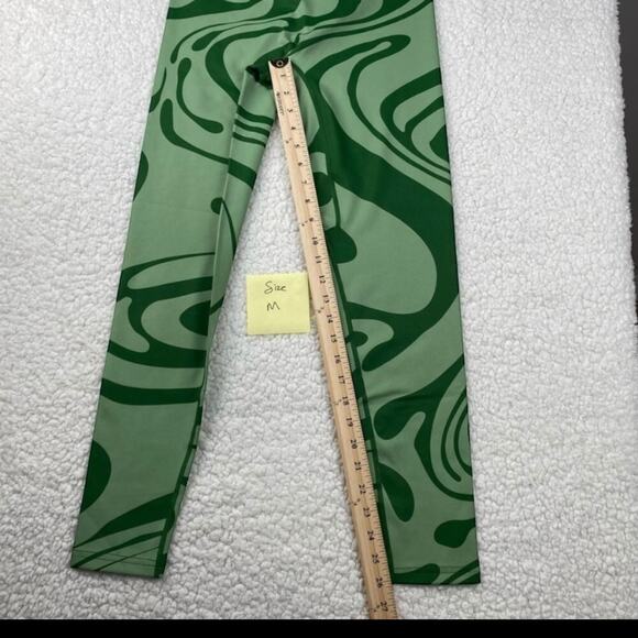 Vitality x Cosmopolitan Ascent Women’s Leggings – Botanical Green Swirl Print, M - Picture 5 of 6